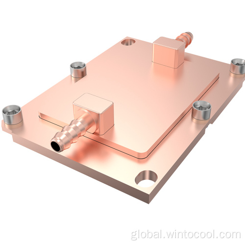 Cpu Cooler Parts Copper Pipe CPU Server Liquid Cooling Plate Factory